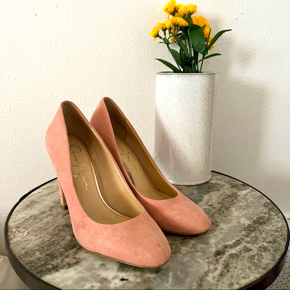 🌸Pink Jessica Simpson Chunky Heels